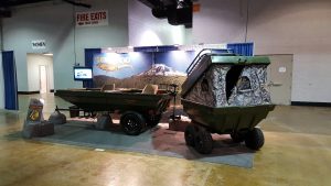 Tetra-Pod With Duck Blind at the Chicago Outdoor Show