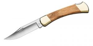 Buck 110 With an American Oak Handle