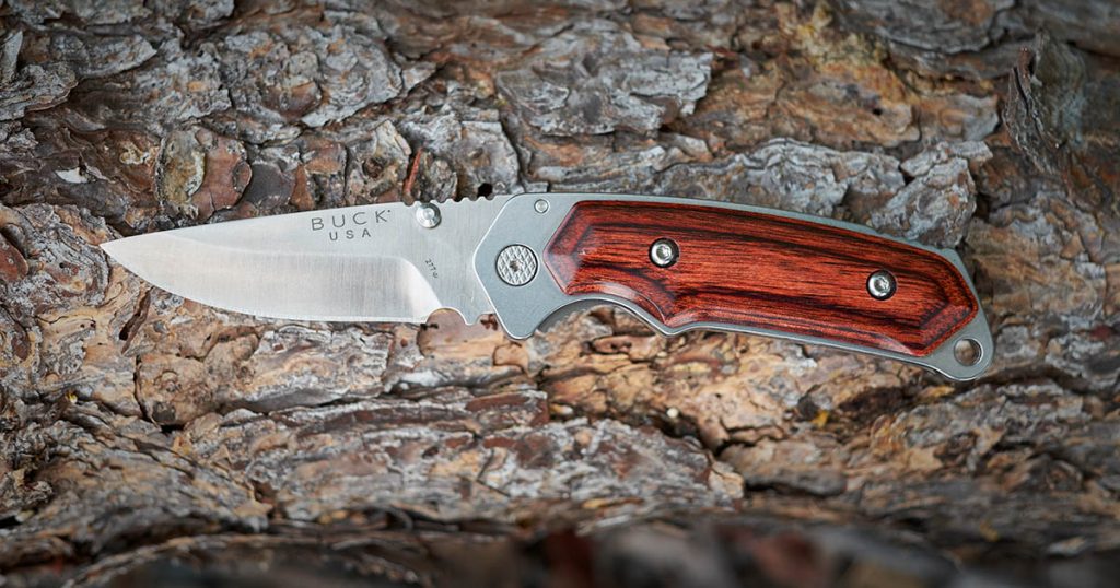 Buck Knives 277 Folding Alpha Hunter With Rosewood Handle Review