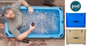 It is a large ices chest not a drunk redneck icebath.