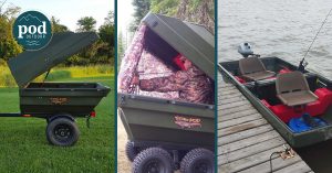 Tetra-Pod Jon Boat and Utility Trailer