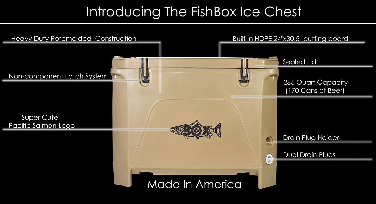 FIshBox Ices Chest - A Huge Cooler With a Tough Shell