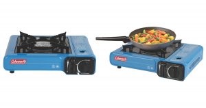 The COleman single burner butane camp stove is a great addition to any camping or road trip.
